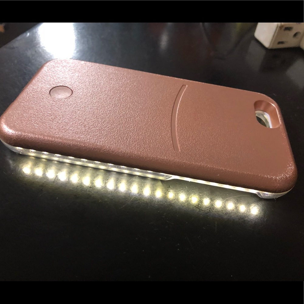 Light up selfie iPhone case 6/6s
